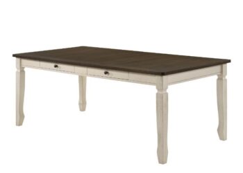 Weathered Oak Fedele Dining Table 77190 by ACME