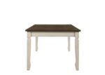 Weathered Oak Fedele Dining Table 77190 by ACME Luxury Dining Tables Mobilia Cleopatra 15 Weathered Oak Fedele Dining Table 77190 by ACME 15