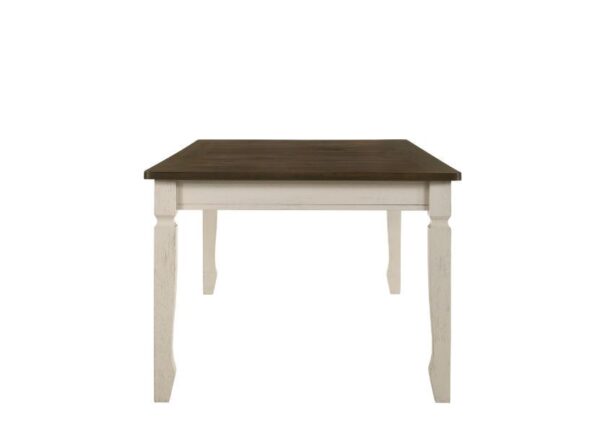 Weathered Oak Fedele Dining Table 77190 by ACME - Image 3