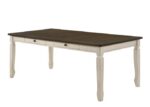 Weathered Oak Fedele Dining Table 77190 by ACME Luxury Dining Tables Mobilia Cleopatra 17 Weathered Oak Fedele Dining Table 77190 by ACME 17