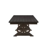 Rustic Walnut Maisha Dining Table 61030 by ACME Luxury Dining Tables Mobilia Cleopatra 11 Rustic Walnut Maisha Dining Table 61030 by ACME 11