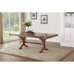 Gray Oak Harald Dining Table 71765 by ACME Luxury Dining Tables Mobilia Cleopatra 13 Gray Oak Harald Dining Table 71765 by ACME 13