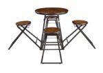 Blaze Counter Height Set by ACME Dining Room Furniture Mobilia Cleopatra 17 Blaze Counter Height Set by ACME 17