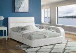 White Vodice Bed CM7513 By Furniture of America 11