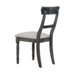 Light Brown Linen Leventis Side Chair 74642 by ACME Dining Chair & Bench Mobilia Cleopatra 8 Light Brown Linen Leventis Side Chair 74642 by ACME 8