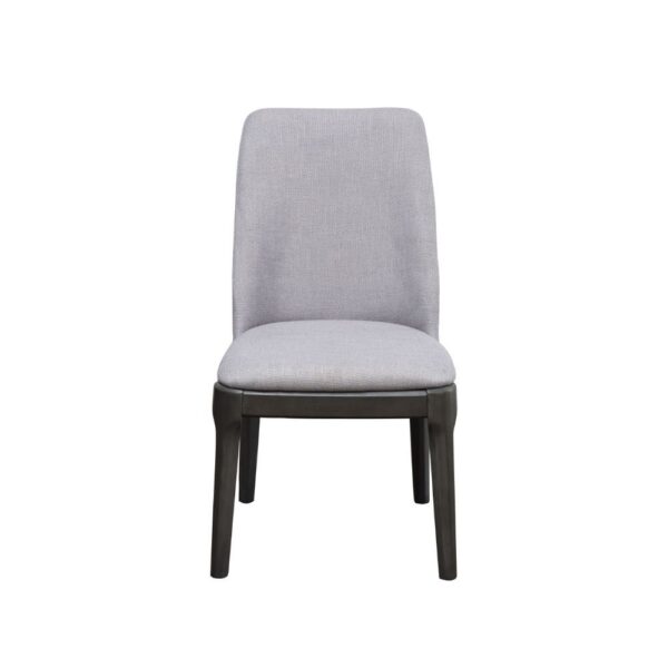 Light Gray Linen Madan Side Chair 73172 by ACME - Image 5
