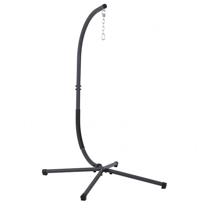 Black WAVE STAND GM-1012 BY Furniture of America.