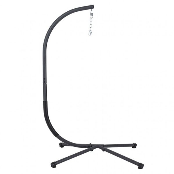 Black WAVE STAND GM-1012 BY Furniture of America. 8