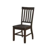 Rustic Walnut Maisha Side Chair 61032 by ACME Dining Chair & Bench Mobilia Cleopatra 11 Rustic Walnut Maisha Side Chair 61032 by ACME 11