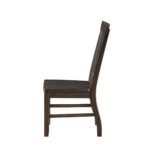 Rustic Walnut Maisha Side Chair 61032 by ACME Dining Chair & Bench Mobilia Cleopatra 13 Rustic Walnut Maisha Side Chair 61032 by ACME 13