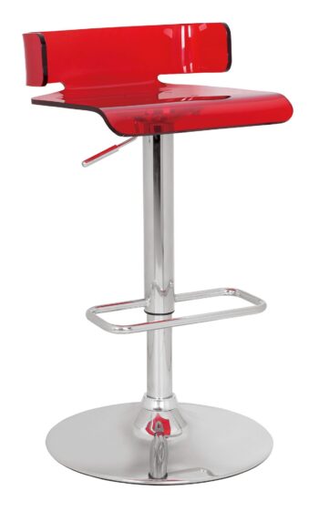 Red Rania Stool by ACME