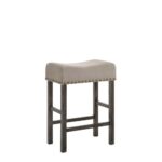 Tan Linen Martha II Counter Height Stool 73833 by ACME Bar & Stool Mobilia Cleopatra 9 Tan Linen Martha II Counter Height Stool 73833 by ACME 9