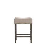 Tan Linen Martha II Counter Height Stool 73833 by ACME Bar & Stool Mobilia Cleopatra 11 Tan Linen Martha II Counter Height Stool 73833 by ACME 11