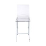 Nadie Counter Height Chair (2Pc) by ACME Bar and Kitchen Mobilia Cleopatra 8 Nadie Counter Height Chair (2Pc) by ACME 8