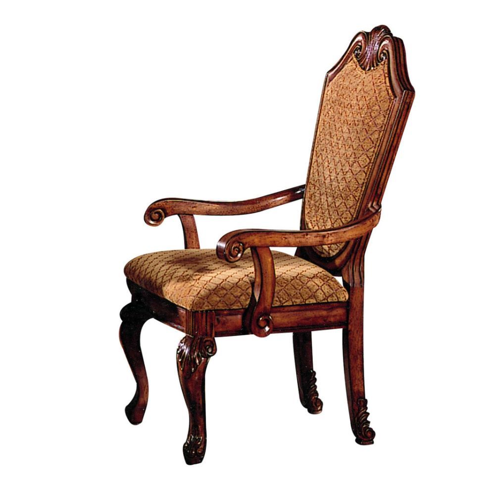 Cherry Chateau De Ville Chair (2Pc) by ACME