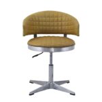 Turmeric Leather Brancaster Adjustable Stool W/Swivel 96470 by ACME 16