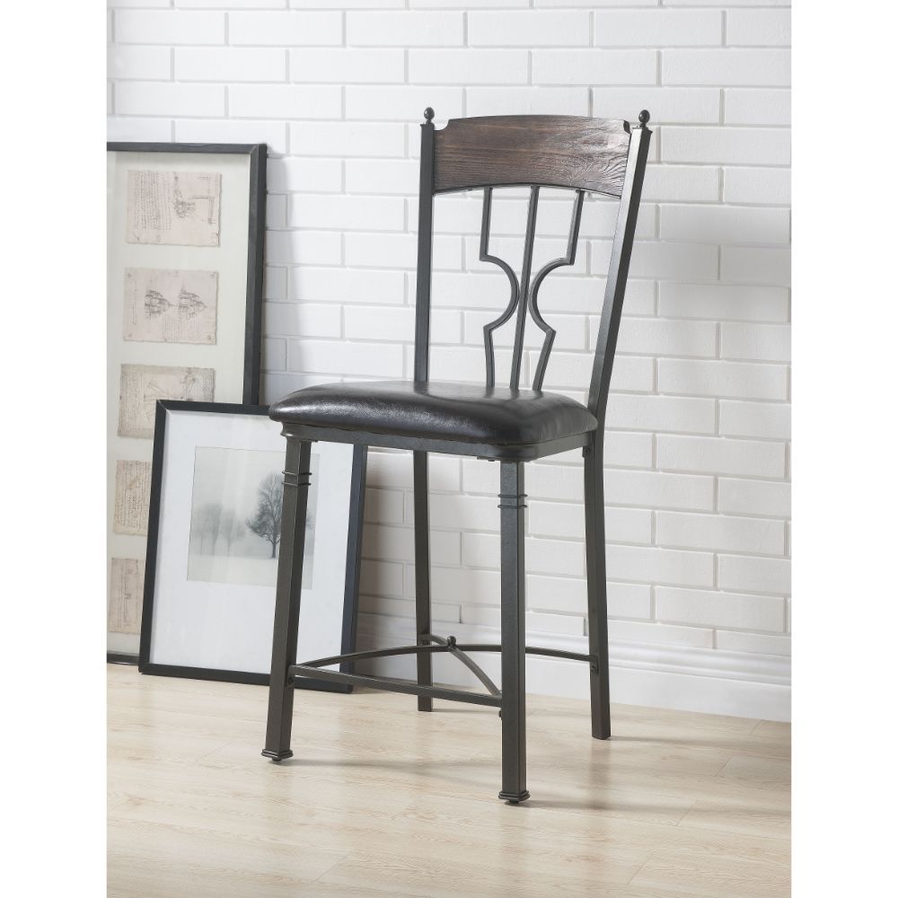 LynLee Counter Height Chair (2Pc) by ACME