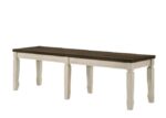 Weathered Oak Fedele Bench 77193 by ACME 11