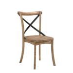 Rustic Oak Kendric Side Chair 71777 by ACME Dining Chair & Bench Mobilia Cleopatra 14 Rustic Oak Kendric Side Chair 71777 by ACME 14