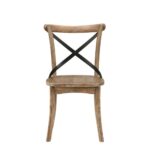 Rustic Oak Kendric Side Chair 71777 by ACME Dining Chair & Bench Mobilia Cleopatra 17 Rustic Oak Kendric Side Chair 71777 by ACME 17