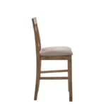Tan Linen Martha II Counter Height Chair 70832 by ACME 10