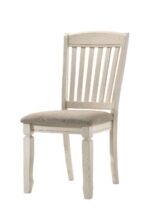 Tan Fabric Fedele Side Chair 77192 by ACME Dining Chair & Bench Mobilia Cleopatra 13 Tan Fabric Fedele Side Chair 77192 by ACME 13