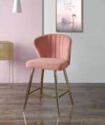 Pink Rizgek Counter Height Chair by ACME 11