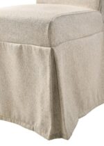 Tan Fabric Faustine Side Chair 77188 by ACME Dining Chair & Bench Mobilia Cleopatra 14 Tan Fabric Faustine Side Chair 77188 by ACME 14