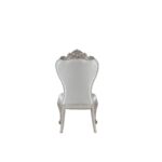 Cream Fabric Gorsedd Side Chair 67442 by ACME Dining Chair & Bench Mobilia Cleopatra 15 Cream Fabric Gorsedd Side Chair 67442 by ACME 15