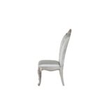 Cream Fabric Gorsedd Side Chair 67442 by ACME Dining Chair & Bench Mobilia Cleopatra 16 Cream Fabric Gorsedd Side Chair 67442 by ACME 16