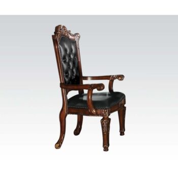 Vendome Arm Chair in Espresso Leather 60004 by ACME