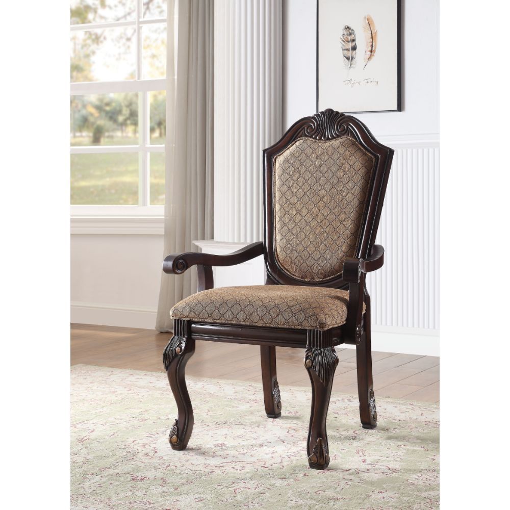 Espresso Chateau De Ville Chair (2Pc) by ACME
