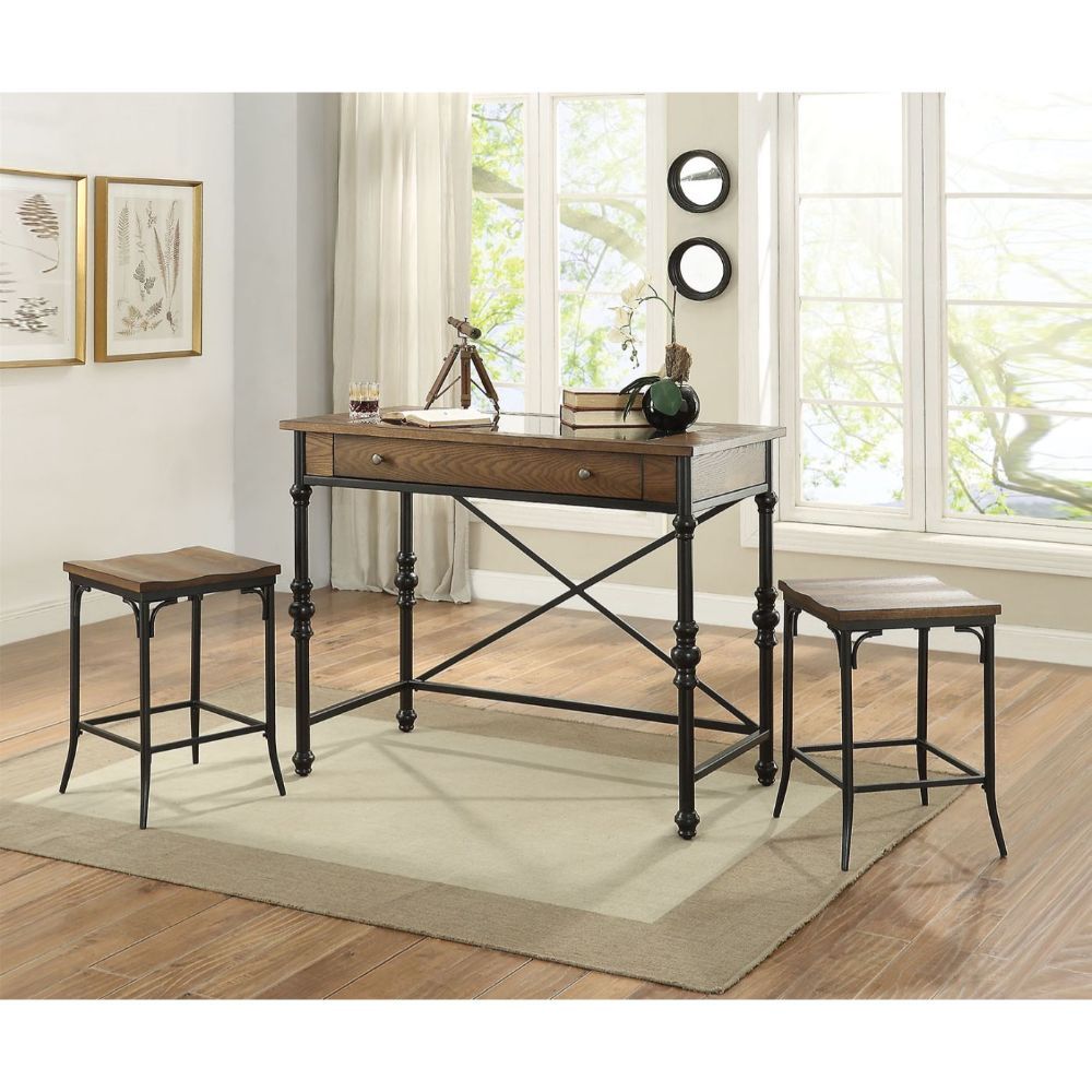 Jalisa Stool (2Pc) by ACME