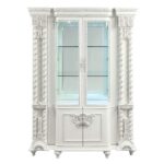 Antique White Finish Vanaheim Curio DN00681 by ACME 16