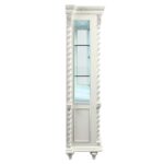 Antique White Finish Vanaheim Curio DN00681 by ACME 17