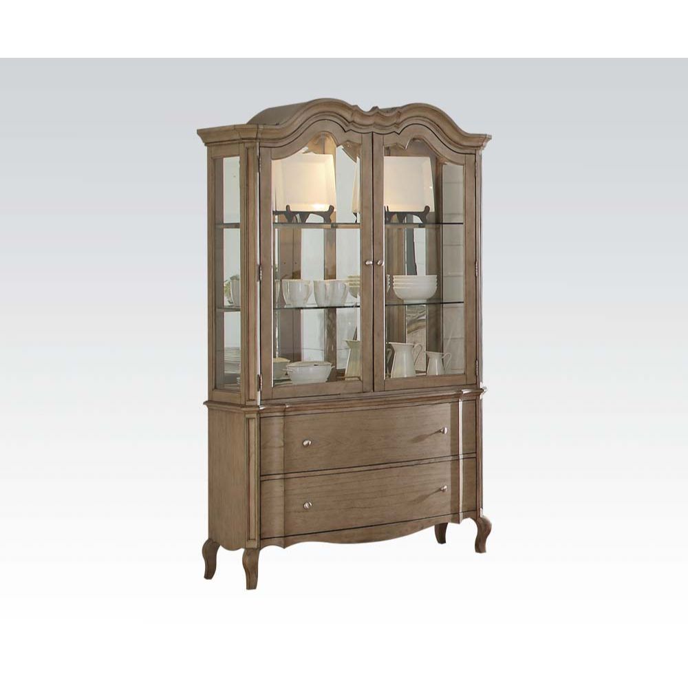 Taupe Chelmsford Hutch & Buffet 66054 by ACME