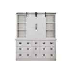 Antique White Finish Renske Hutch & Buffet 71853 by ACME 14