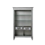 Mirrored & Antique Platinum Finish Varian Curio 66166 by ACME 14