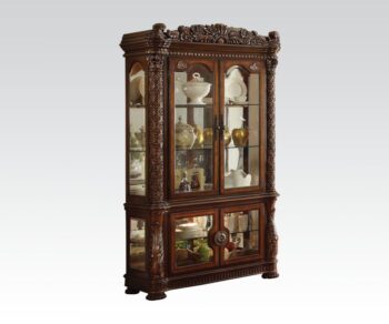 Vendome Curio in Cherry Finish 62023 by ACME