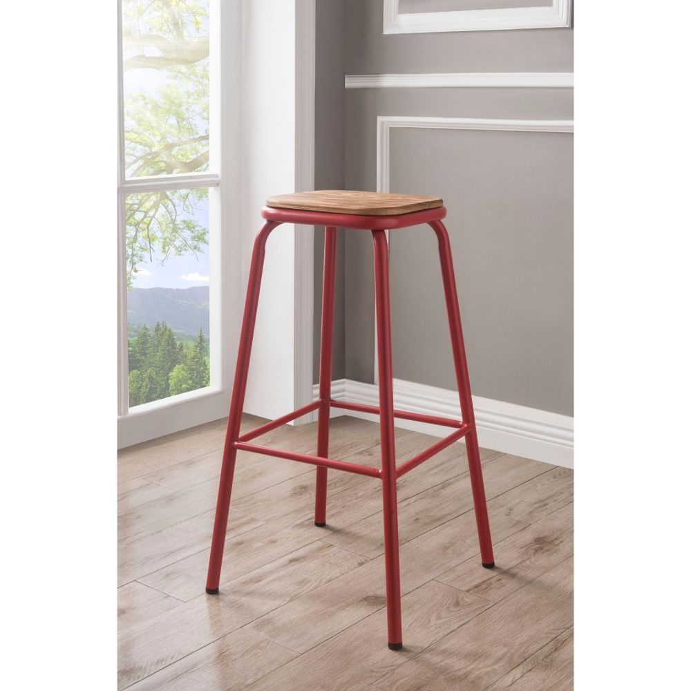 Scarus Bar Stool (2Pc) by ACME