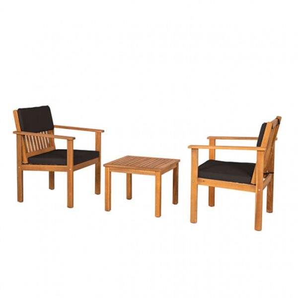 Natural/Black NOTO 3 PC. PATIO SET GM-1018-3PK BY Furniture of America. 8