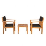 Natural/Black NOTO 3 PC. PATIO SET GM-1018-3PK BY Furniture of America. 9
