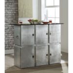 Marble Top Brancaster Bar Table W/Marble Top 70450 by ACME 16