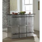 Marble Top Brancaster Bar Table W/Marble Top 70450 by ACME 17