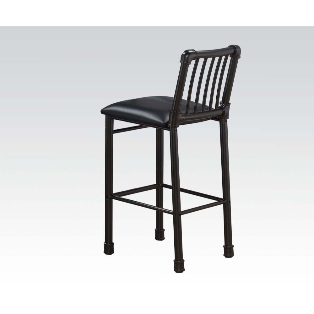 Caitlin Bar Chair (2Pc) by ACME