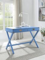 Amenia Blue Console Table by ACME Accent Console Tables Mobilia Cleopatra 14 Amenia Blue Console Table by ACME 14