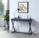 Black Nalo Console Table by ACME Accent Console Tables Mobilia Cleopatra 17 Black Nalo Console Table by ACME 17