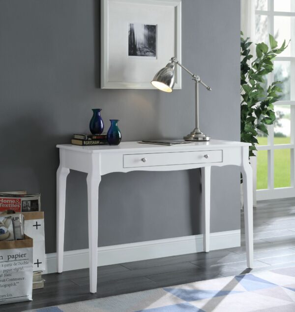 Alsen Console White Table by ACME 12