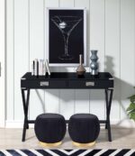 Amenia Black Console Table by ACME 13