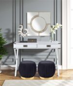 Amenia White Console Table by ACME Accent Console Tables Mobilia Cleopatra 13 Amenia White Console Table by ACME 13